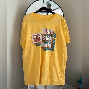 NWT Walt Disney World Yellow Graphic Tee